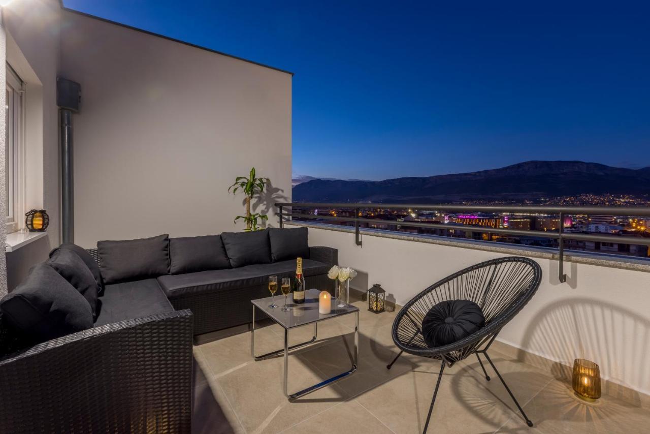 Luxury Rooftop Apartment Zalato Split Zewnętrze zdjęcie