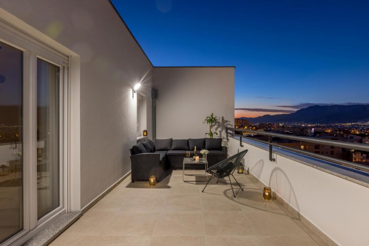 Luxury Rooftop Apartment Zalato Split Zewnętrze zdjęcie